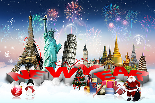Happy New Year/วันหยุดสิ้นปี Happy New Year