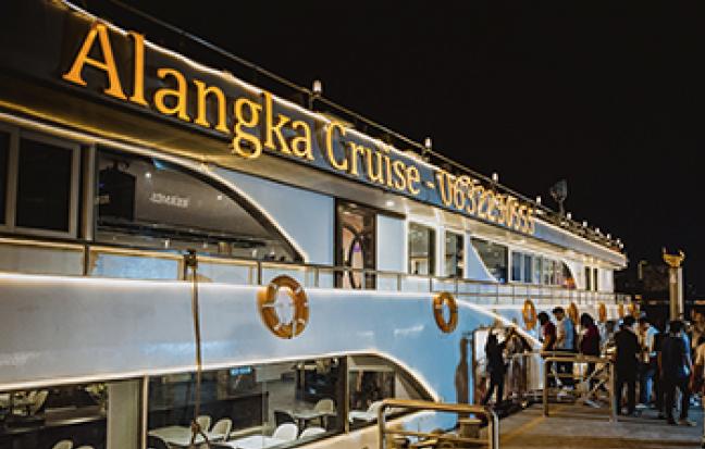 ทัวร์เรือ Alangka Cruise ล่องเรือแม่น้ำเจ้าพระยา