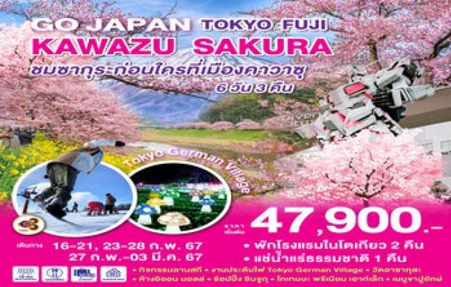 GO JAPAN TOKYO FUJI KAWAZU SAKURA