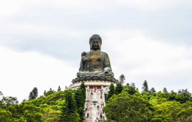 ไหว้พระเสริมบารมี 6 วัดดัง Unseen ฮ่องกงก่อนใคร HONG KONG ฮ่องกง - วัดซีซ้าน - พระใหญ่นองปิง