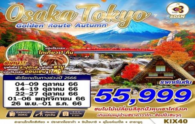 Osaka Tokyo Golden Route Autumn